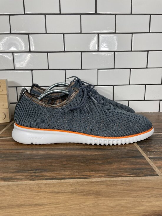 Cole Haan 2.Zerogrand Shoes Mens Size 10 Turbulence Gray Stitchlite Knit Oxford main image 11